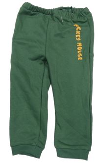 Zelené tepláky s nápisom Primark