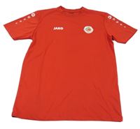 Červené športové tričko s logom Jako