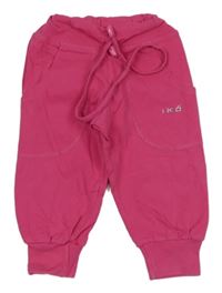 Ružové tepláky s kamienkami