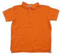 Oranžové polo tričko