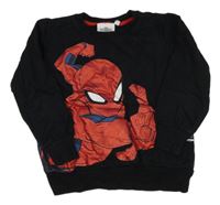 Čierna mikina so Spider-manem Marvel