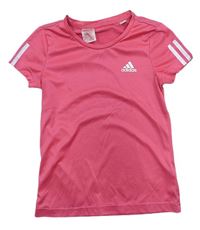 Ružové funkčné športové tričko Adidas