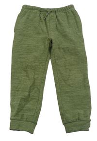 Khaki melírované tepláky ANDY&EVAN