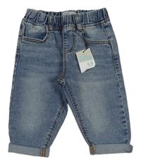 Nové - modré teplákové rifle PRIMARK