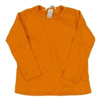 Pomerančové triko H&M
