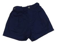 Tmavomodré chino pláítěné kraťasy mayoral