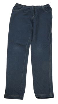 Tmavomodré legíny riflového vzhledu PRIMARK