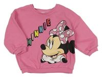 Růžová mikina s Minnie Disney