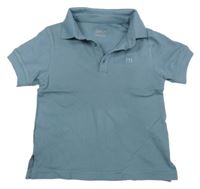 Světlemodrošedé polo tričko MUZ