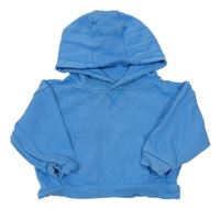 Modrá oversize mikina s vreckom a kapucňou PRIMARK