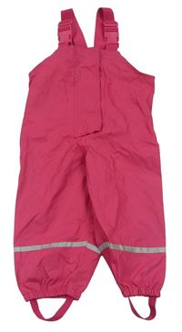 Růžové šusťákové laclové kalhoty Impidimpi