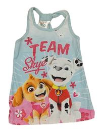 Svetlomodrý top s Paw Patrol Nickelodeon