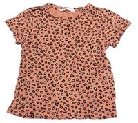 Staroružové tričko s leopardím vzorom H&M
