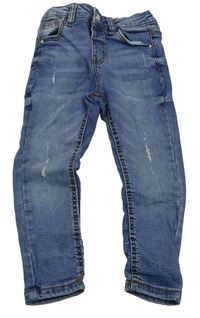 Modré skinny rifle s prošoupáním Denim Co.