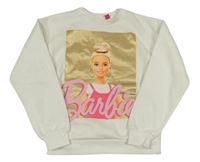 Bílá mikina s Barbie Primark