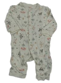 Krémový overal s Púem a přáteli Primark