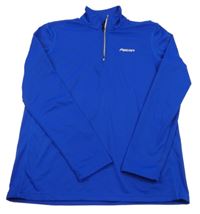 Zafírová športová mikina