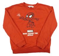 Červená mikina so Spidermanem H&M