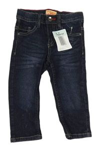 Tmavomodré skinny rifle impidimpi