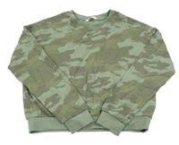 Khaki army mikina M&S