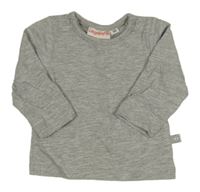 Sivé melírované tričko Liegelind