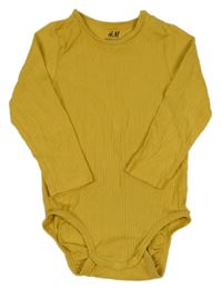 Žlté rebrované body H&M