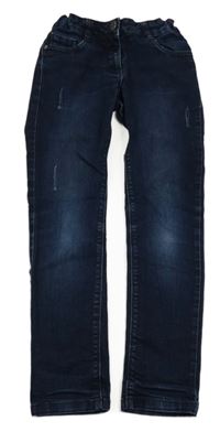 Tmavomodré rifle s prošoupáním Pepperts