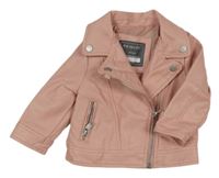 Ružový koženkový podšitý krivák Primark