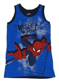 Tmavomodré tielko so Spidermanem Marvel