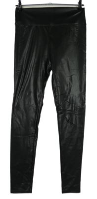 Dámské černé potažené legíny Diverse 