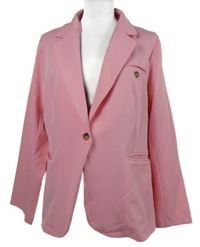 Dámske ružové sako Shein