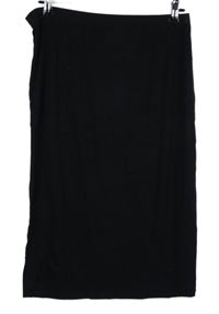 Dámska čierna midi sukňa Peacocks