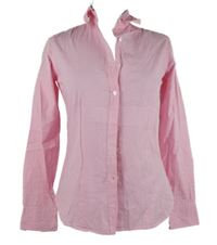 Dámska ružovo-biela kockovaná blúzka Marie Lund