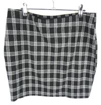 Dámská černo-bílá kostkovaná sukně New Look 
