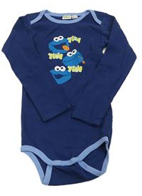 Tmavomodré body s Elmo