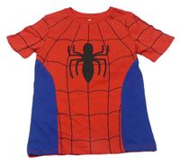 Červeno-modré tričko se Spider-manem H&M