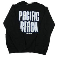 Čierna mikina s nápisom H&M