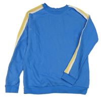 Modrá mikina s proužkem M&S