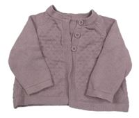 Fialový prepínaci sveter Nutmeg