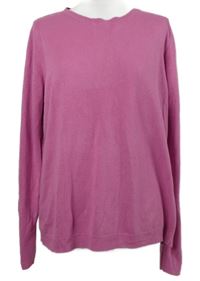 Dámský růžový lehký svetr M&S