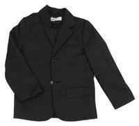 Černé pruhované sako H&M