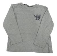 Sivé tričko s potlačou Esprit