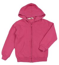 Fuchsiová prepínaci mikina s kapucňou H&M