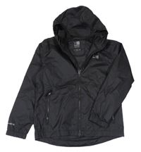 Čierna šušťáková funkčná bunda s kapucňou Karrimor