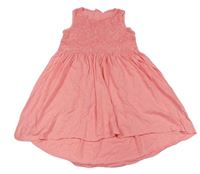 Ružové šaty s čipkou H&M