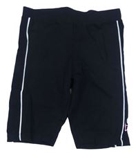 Čierne elastické kraťasy s logom Ellesse