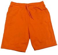 Oranžové teplákové kraťasy Primark