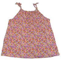 Farebný kvetinový top zn. H&M
