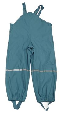 Modré nepromokavé laclové kalhoty Lupilu 