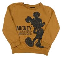 Béžová mikina s Mickeym Disney